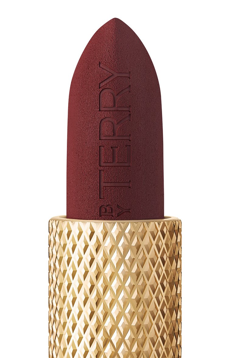 Увлажняющая помада с матовым финишем rouge opulent, оттенок 12 midnight truffle (3,5g) BY TERRY  цвета, арт. V24000212 | Фото 3 (Региональные ограничения белый список (Axapta Mercury): Не проставлено; Финишное покрытие: Матовый; Нос: Не проставлено)