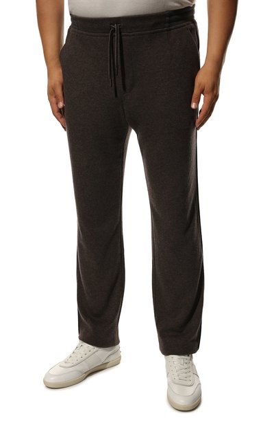 Брюки из хлопка и кашемира CAPOBIANCO, арт. 13M735.LB00./58-60, фото 3