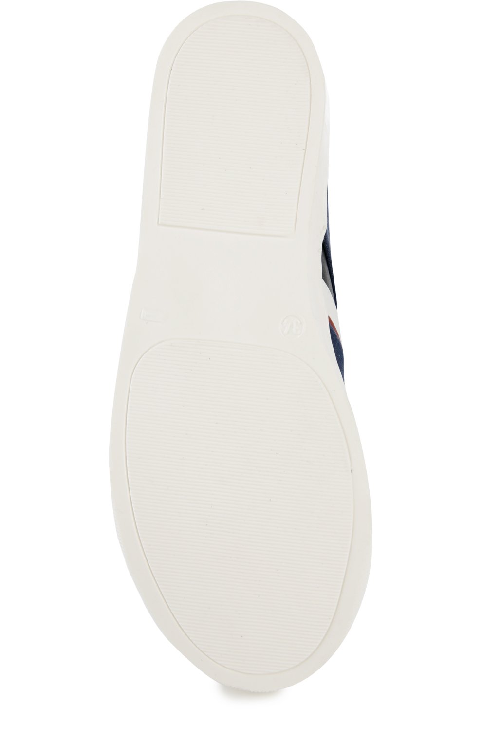 Текстильные кеды с двойной застежкой велькро MONCLER ENFANT, арт. B1-954-00416-00-07963, фото 5