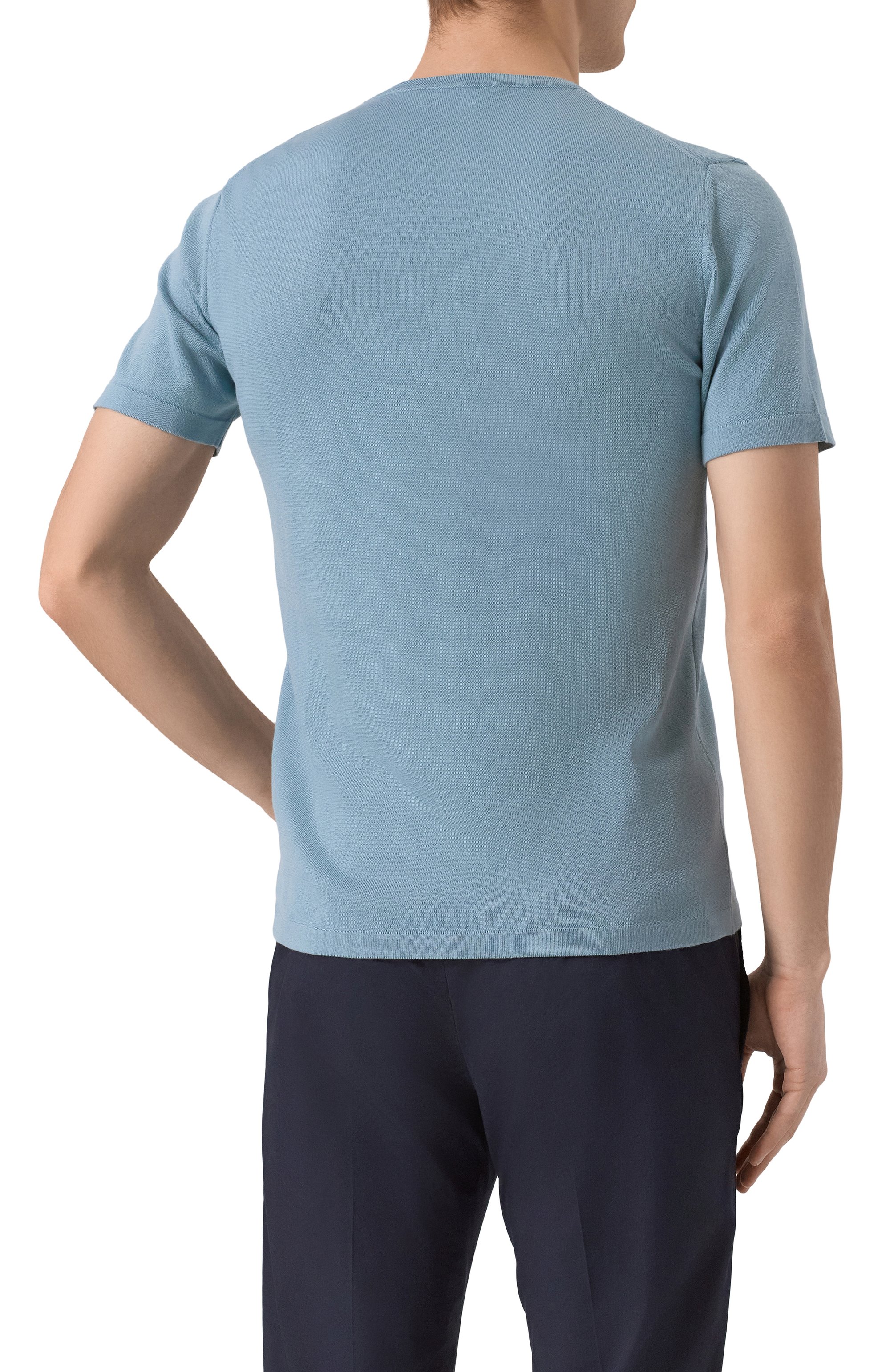 Хлопковый джемпер DANIELE FIESOLI, арт. DF0326, фото 4