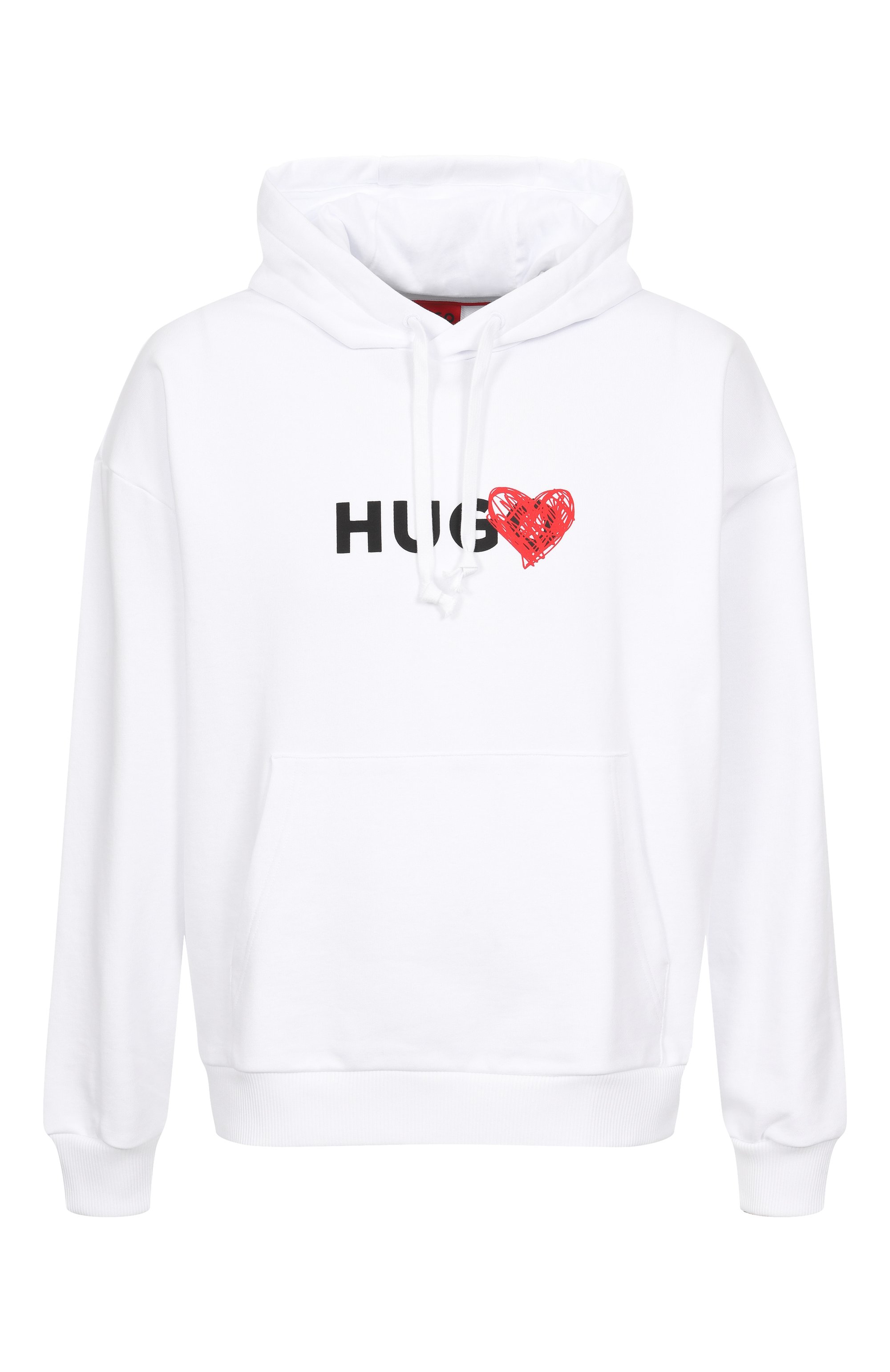 Хлопковое худи HUGO, арт. 50530577, фото 1