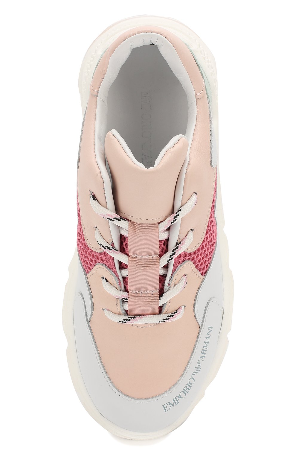 Кожаные кроссовки EMPORIO ARMANI, арт. XYX008/X0I30/28-34, фото 4