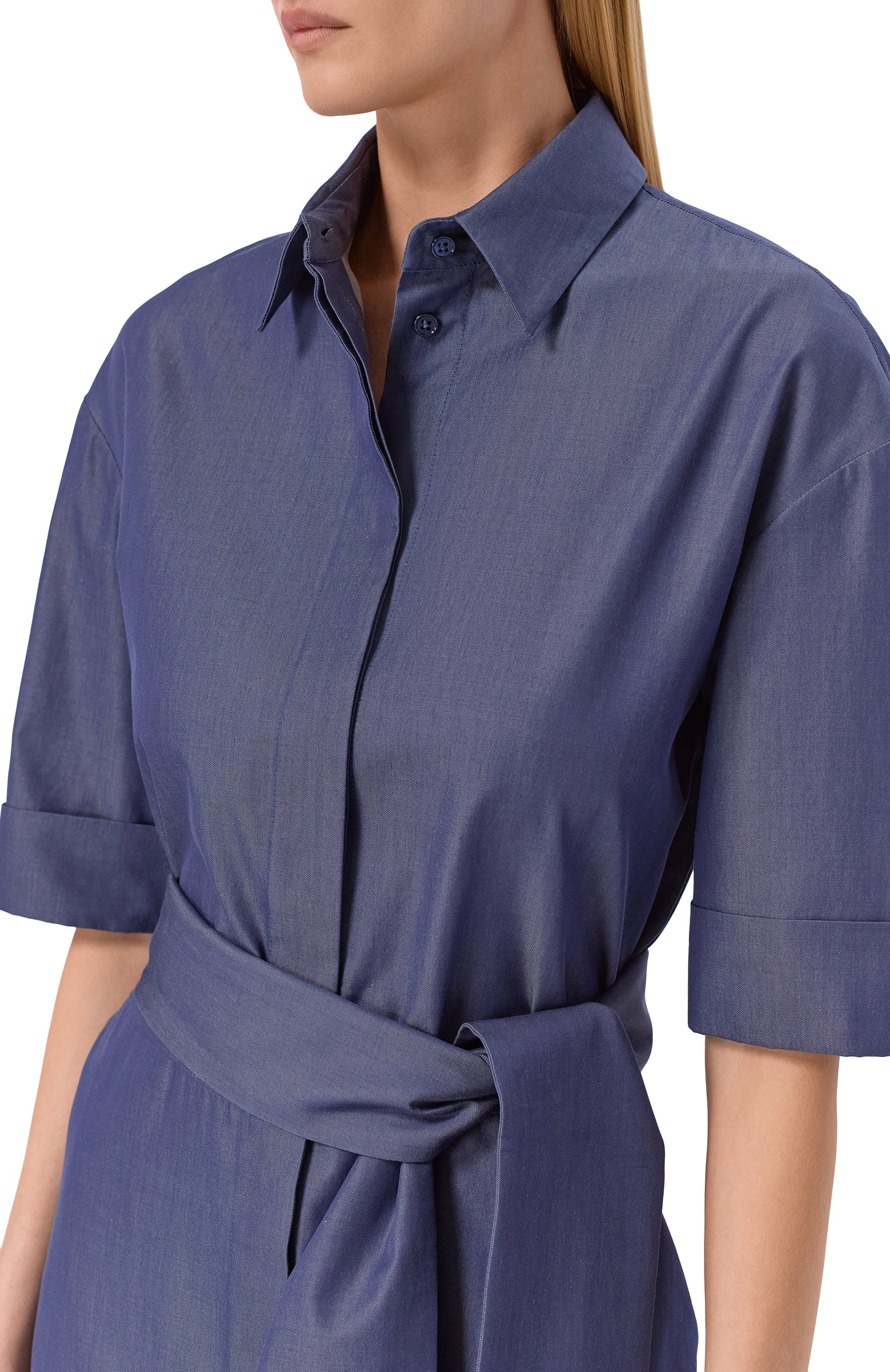 Платье из хлопка и шелка MVST, арт. M26.CSW.D402/EM0LGA, фото 4