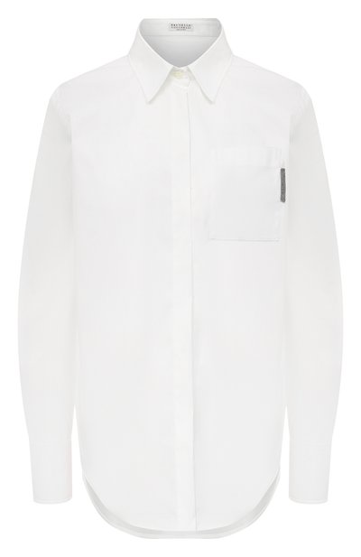 Хлопковая рубашка BRUNELLO CUCINELLI, арт. MP091MF106, фото 1