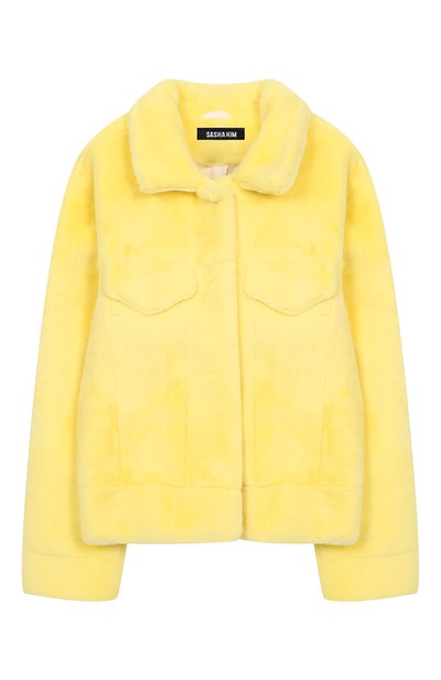 П�олупальто из экомеха carmen SASHA KIM, арт. SK-00001439