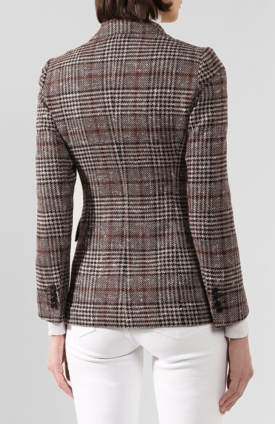 Жакет из смеси кашемира и шелка KITON, арт. D48522K01S58, фото 4