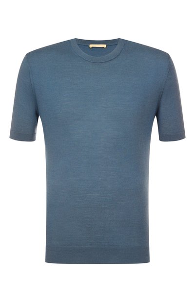 Мужской джемпер из шерсти и шелка 12 STOREEZ, арт. 133400