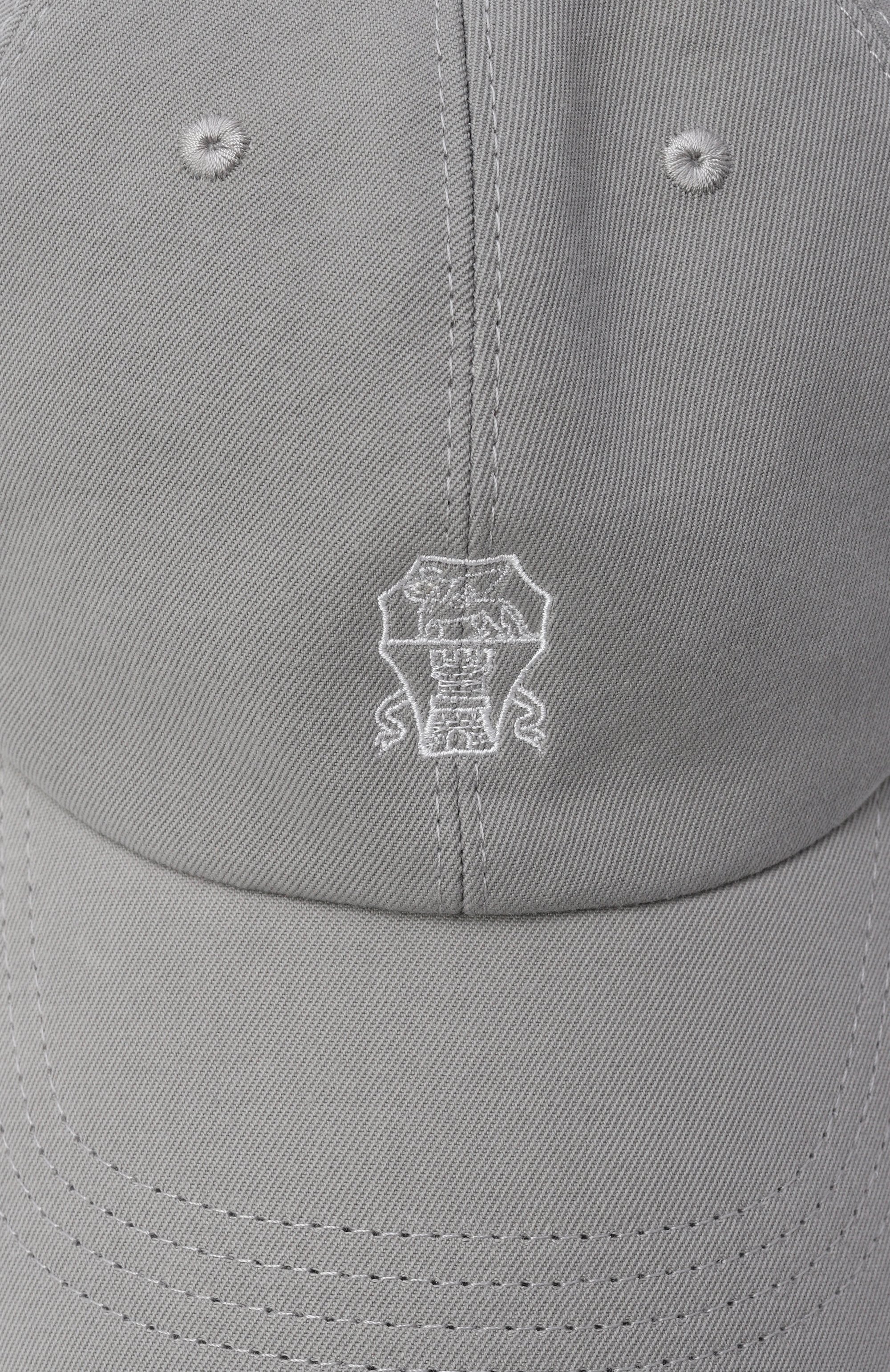 Хлопковая бейсболка BRUNELLO CUCINELLI, арт. B252DW322B, фото 3