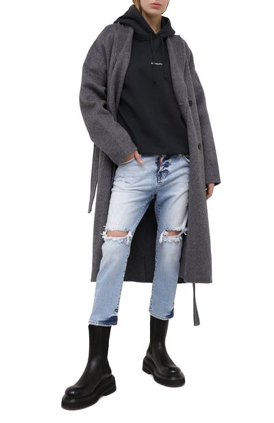 Джинсы DSQUARED2 голубого цвета по цене 56300 руб., арт. S75LB0496/S30663, фото 2 Джинсы DSQUARED2, арт. S75LB0496/S30663, фото 2