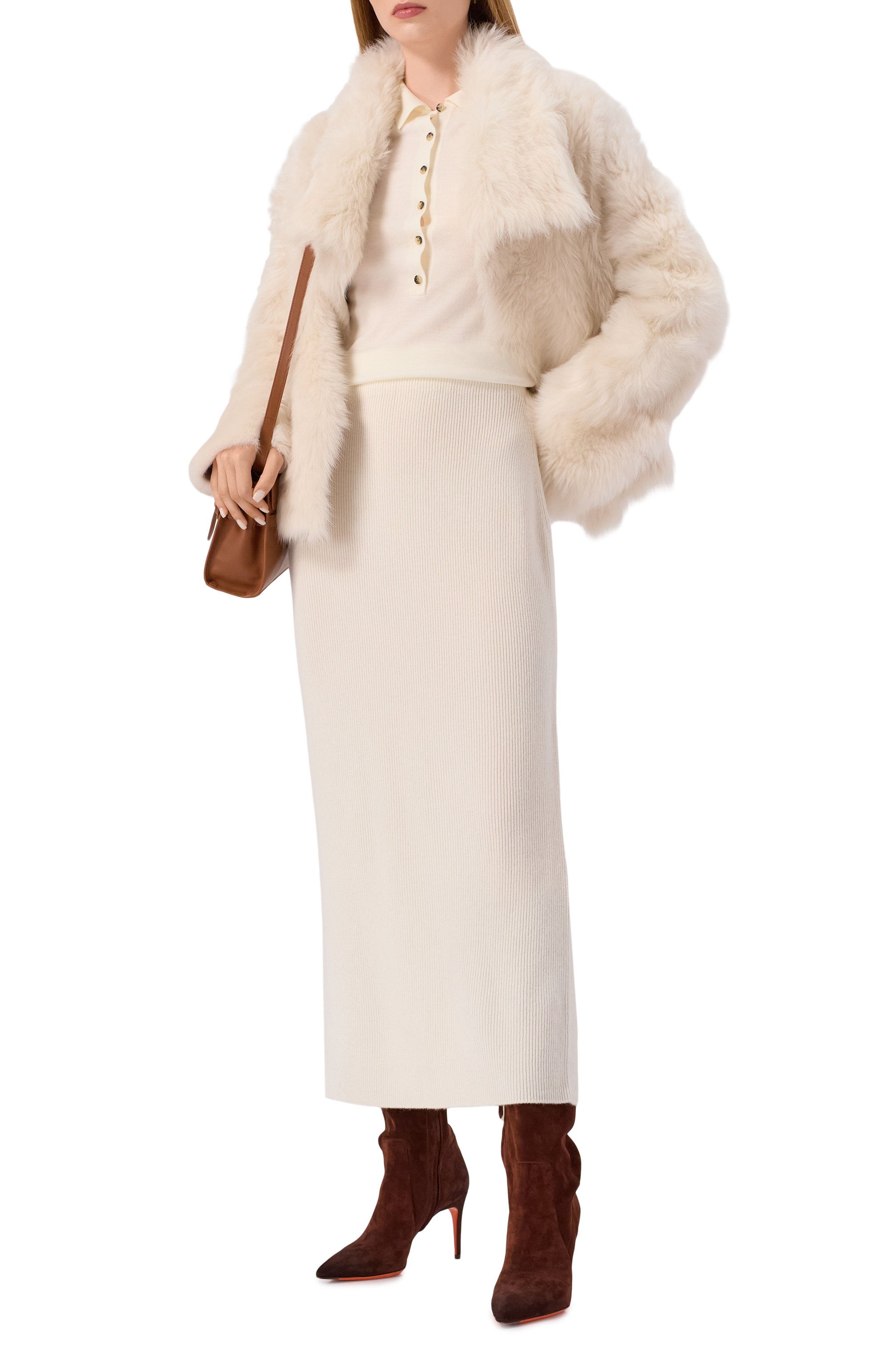 Кашемировая юбка ARCH4, арт. KNSK25326, фото 2