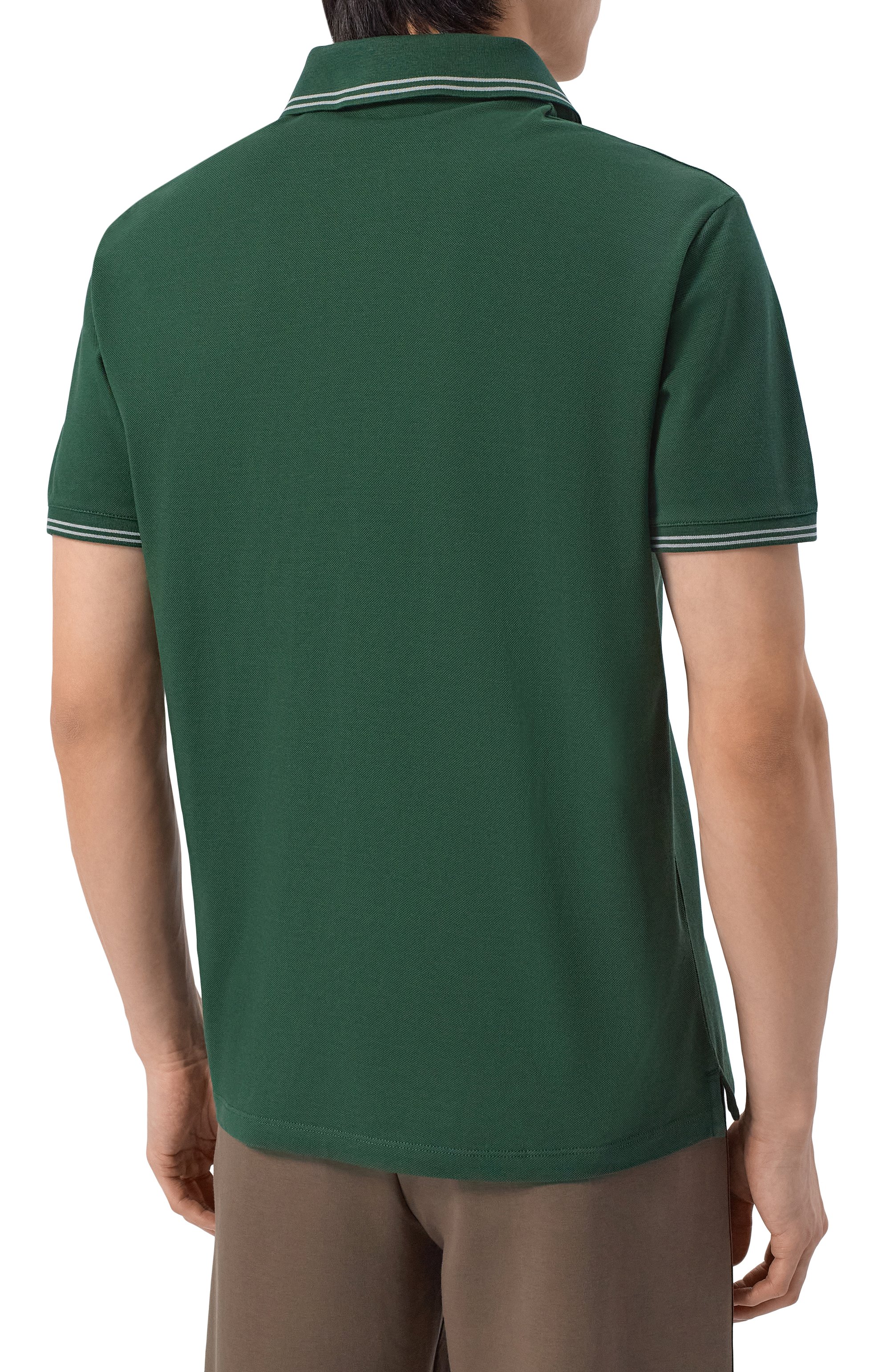 Хлопковое поло EMPORIO ARMANI, арт. EM005842/AF12955, фото 4