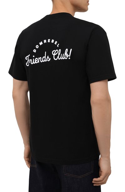 Хлопковая футболка DOMREBEL, арт. MHUMPER/B0X T, фото 4