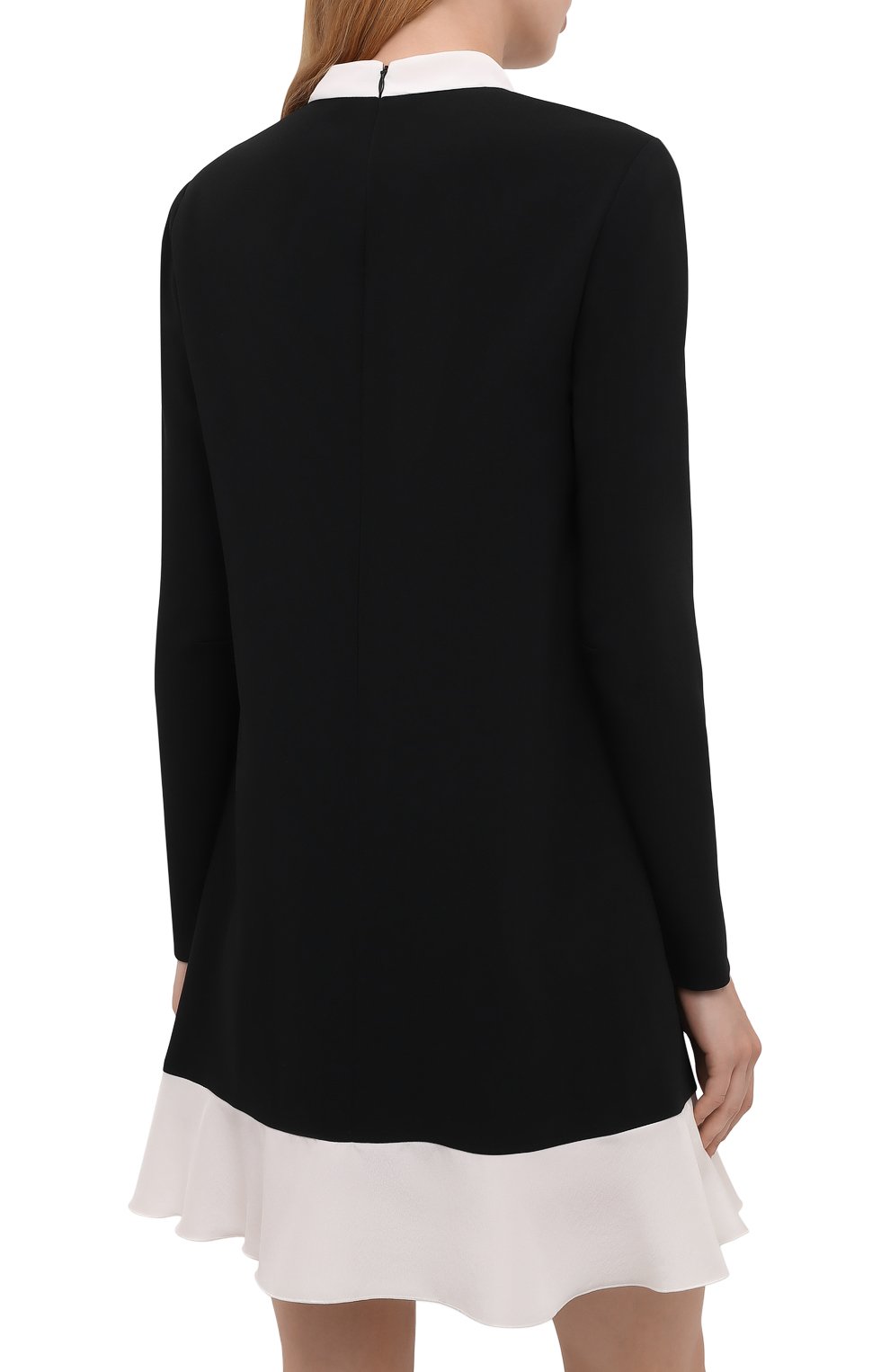Платье REDVALENTINO черно-белого цвета по цене 72650 руб., арт. WR0VACH5/3TG, фото 4 Платье REDVALENTINO, арт. WR0VACH5/3TG, фото 4