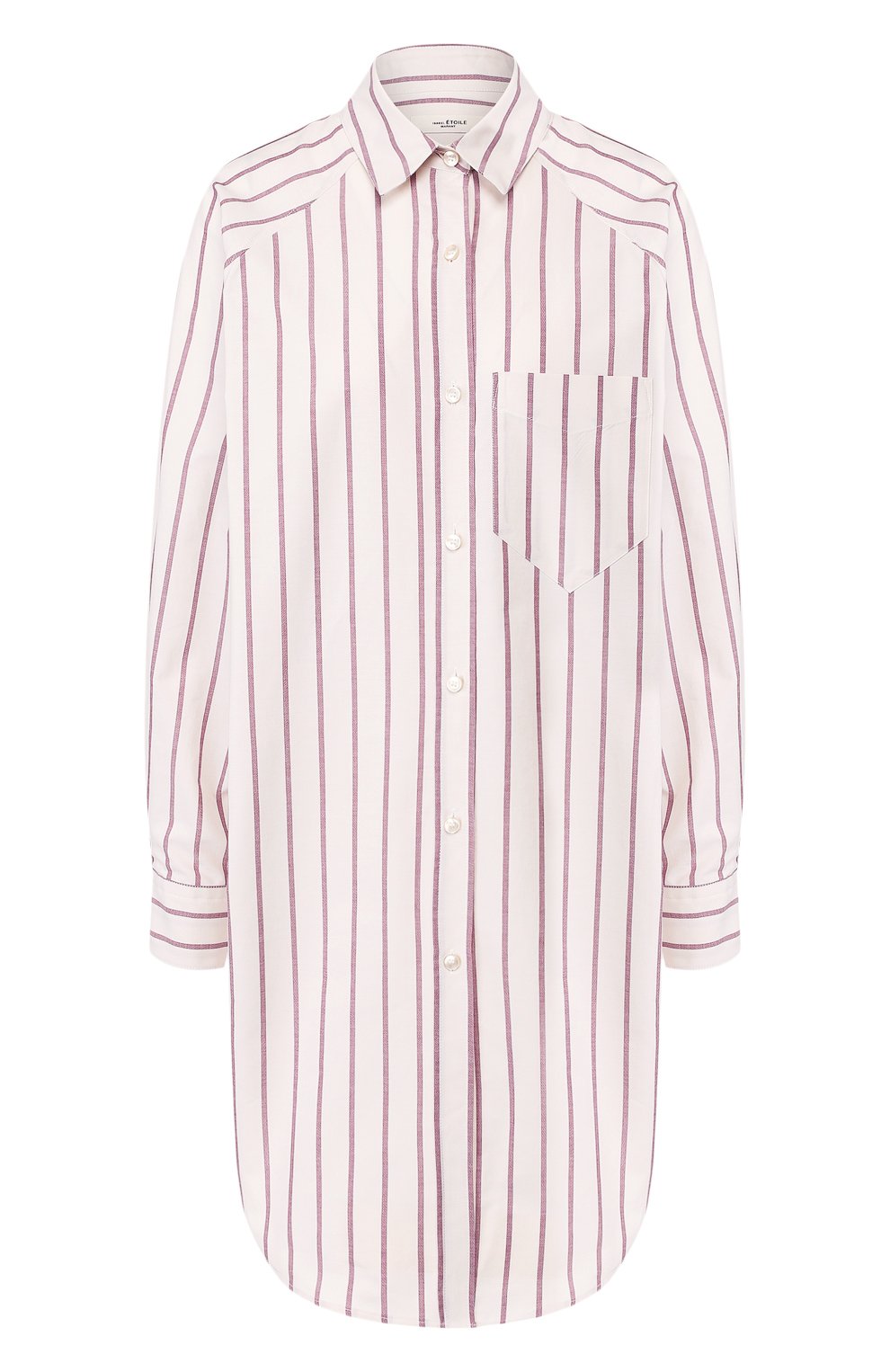 Хлопковая рубашка ISABEL MARANT ETOILE, арт. R01498-19A030E/SANDERS, фото 1