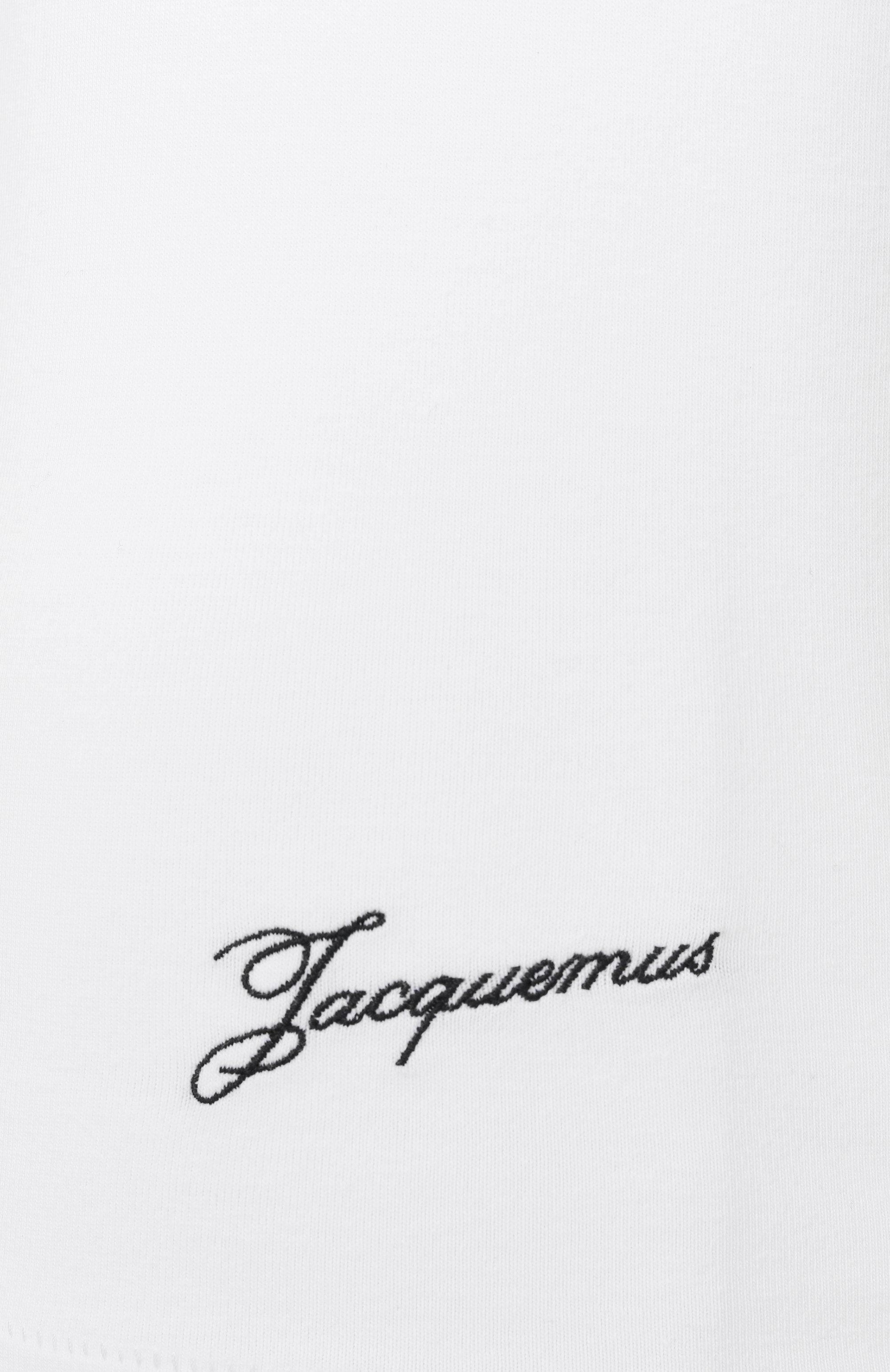 Хлопковая футболка JACQUEMUS белого цвета по цене 31150 руб., арт. 25E251JS205, фото 6 Хлопковая футболка JACQUEMUS, арт. 25E251JS205, фото 6