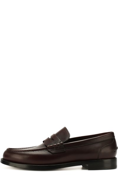 Кожаные пенни-лоферы BURBERRY, арт. 8000311, фото 3