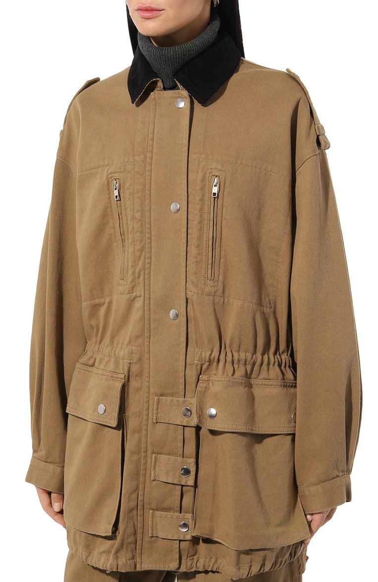 Хлопковая парка ISABEL MARANT ETOILE, арт. 24AVE0358FB-B3G02E, фото 3
