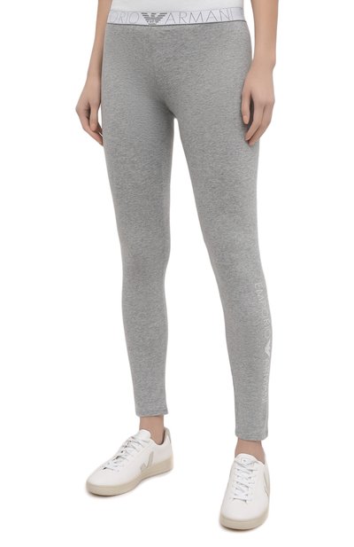 Хлопковые легинсы EMPORIO ARMANI, арт. 164162/1P227, фото 3