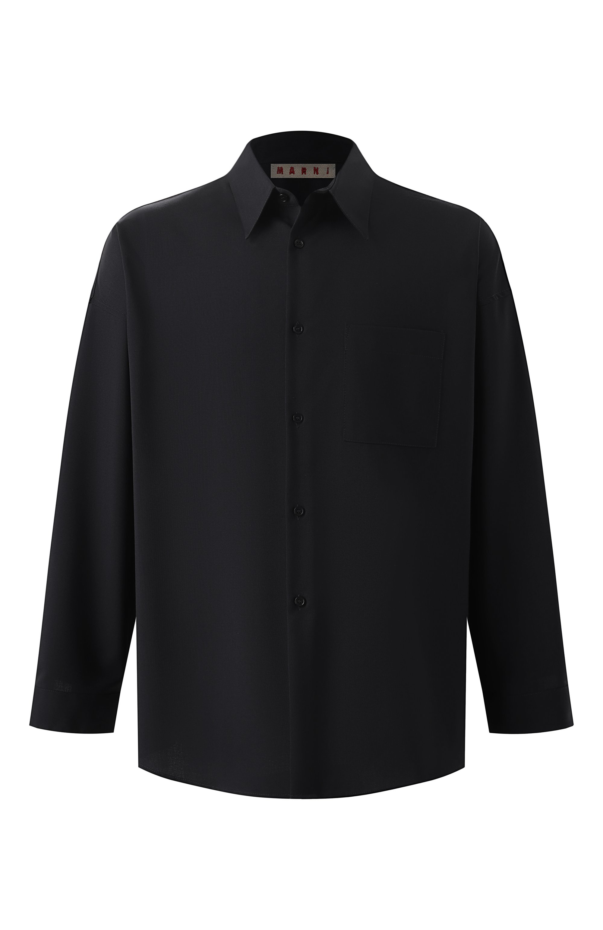 Шерстяная рубашка MARNI, арт. CUMU0061A3/TW839, фото 1