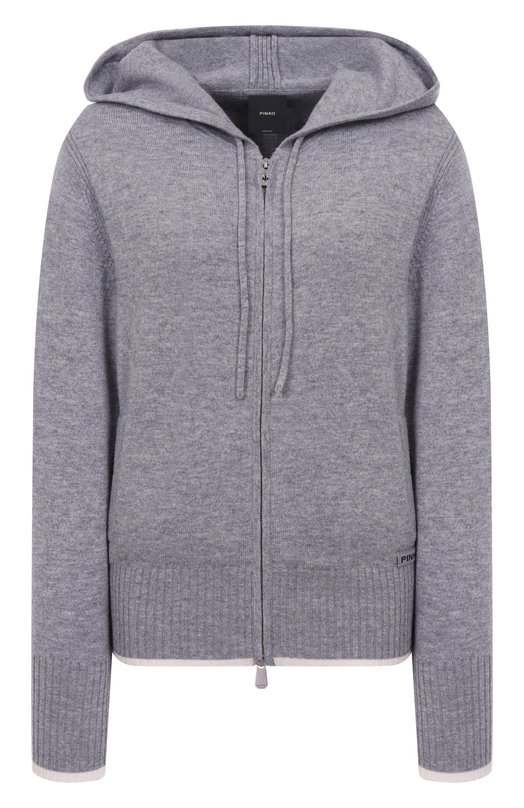 Толстовка из шерсти и кашемира Pinko 105491/A2Q9 Серый 105491/A2Q9