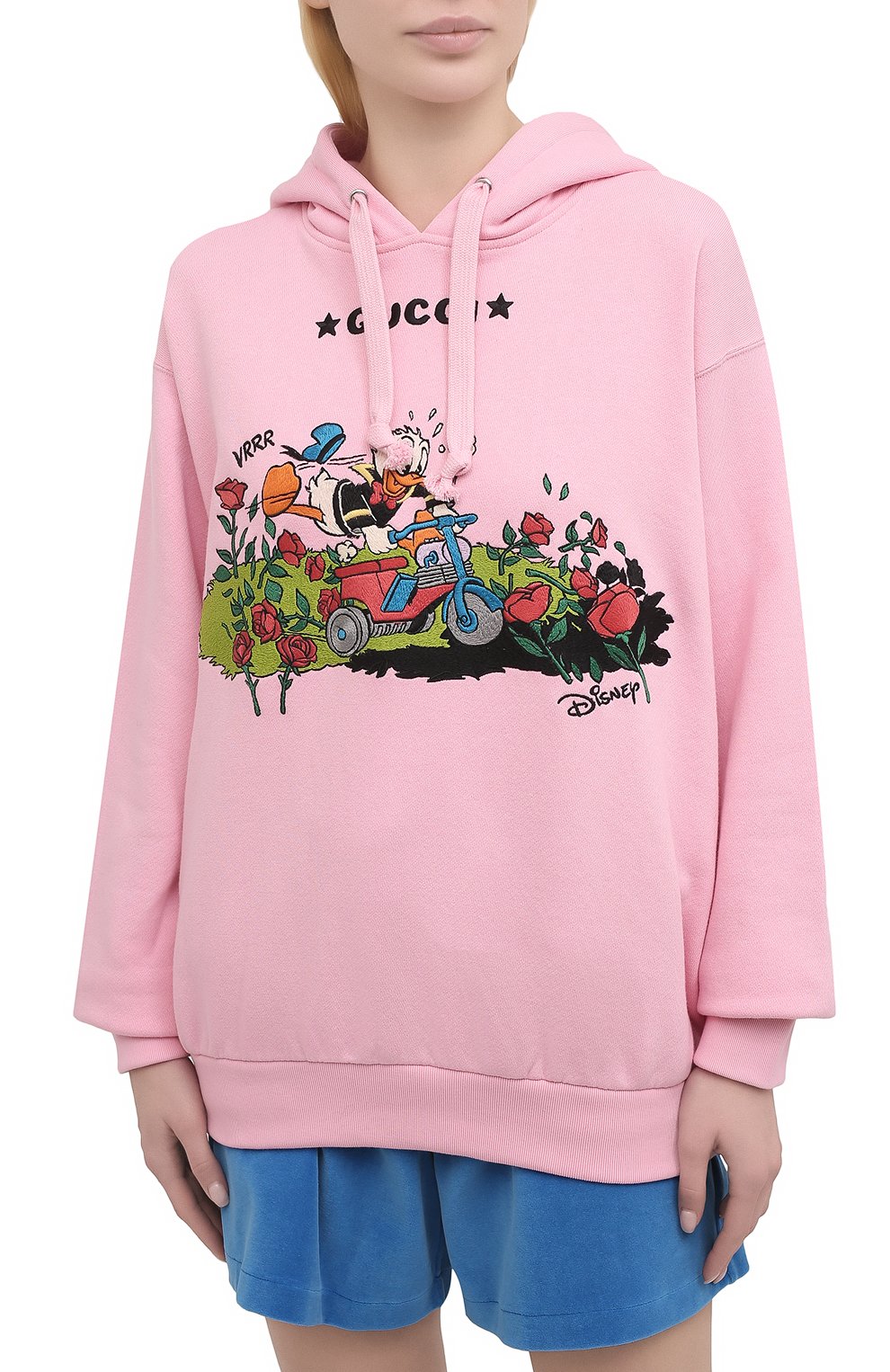 Хлопковое худи disney x gucci GUCCI, арт. 615061/XJDC7, фото 3