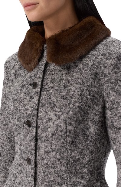 Жакет 12 STOREEZ серого цвета по цене 36000 руб., арт. 139352, фото 5 Жакет 12 STOREEZ, арт. 139352, фото 5