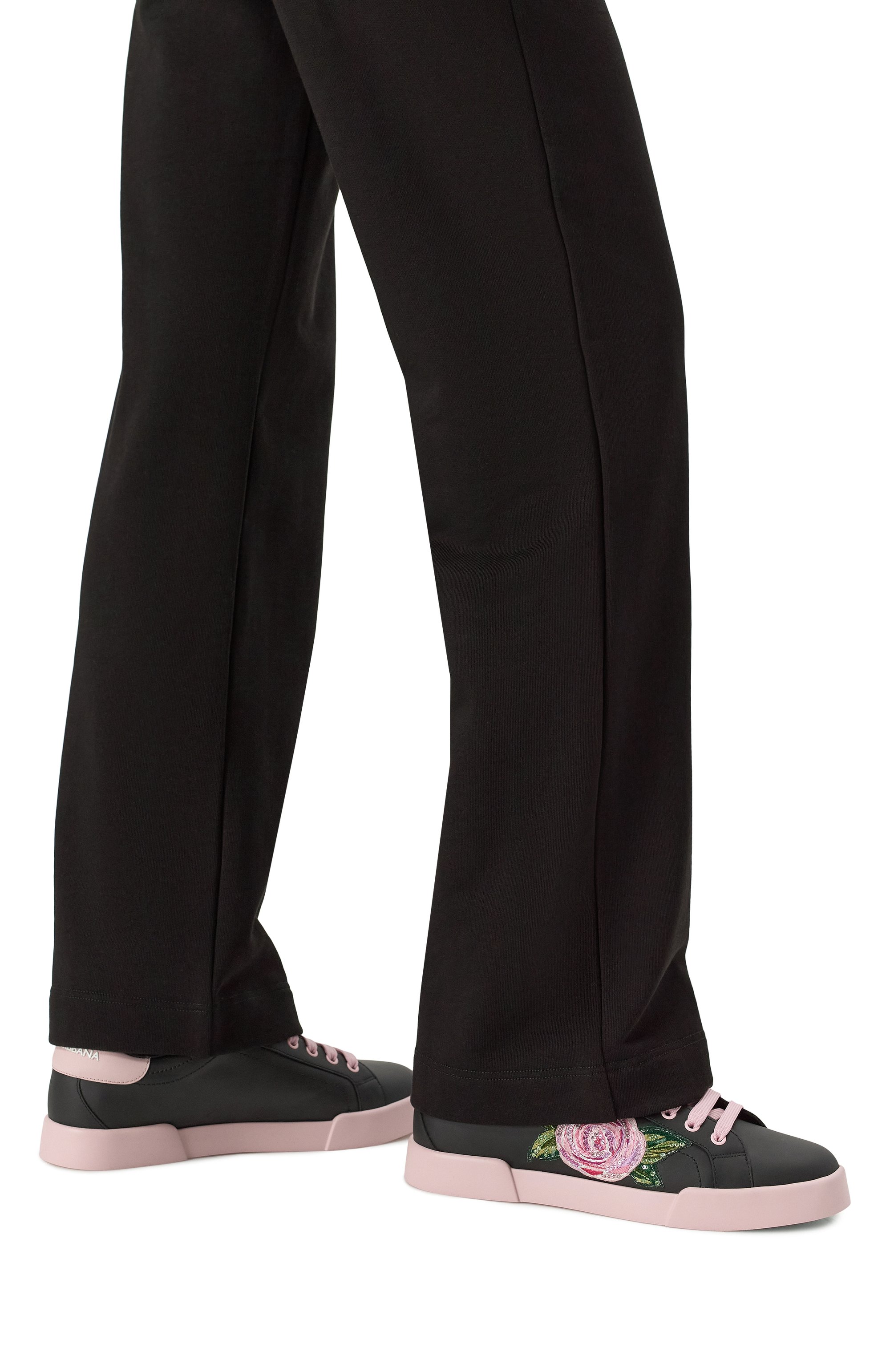 Кожаные кеды portofino light DOLCE & GABBANA, арт. CK2318/A6056, фото 3