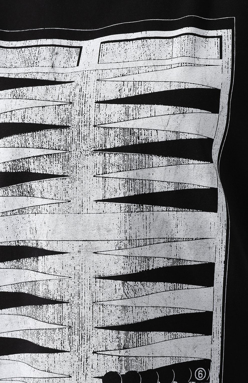 Хлопковая футболка MM6, арт. S52GC0100/S23082, фото 5