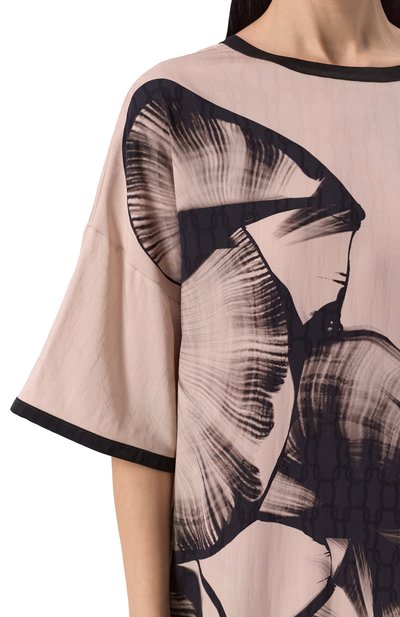 Платье из вискозы и шелка AGNONA, арт. TR0910/S5033, фото 5