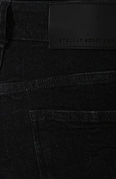 Джинсы STELLA MCCARTNEY черного цвета по цене 35450 руб., арт. 583792/SNH29, фото 5 Джинсы STELLA MCCARTNEY, арт. 583792/SNH29, фото 5