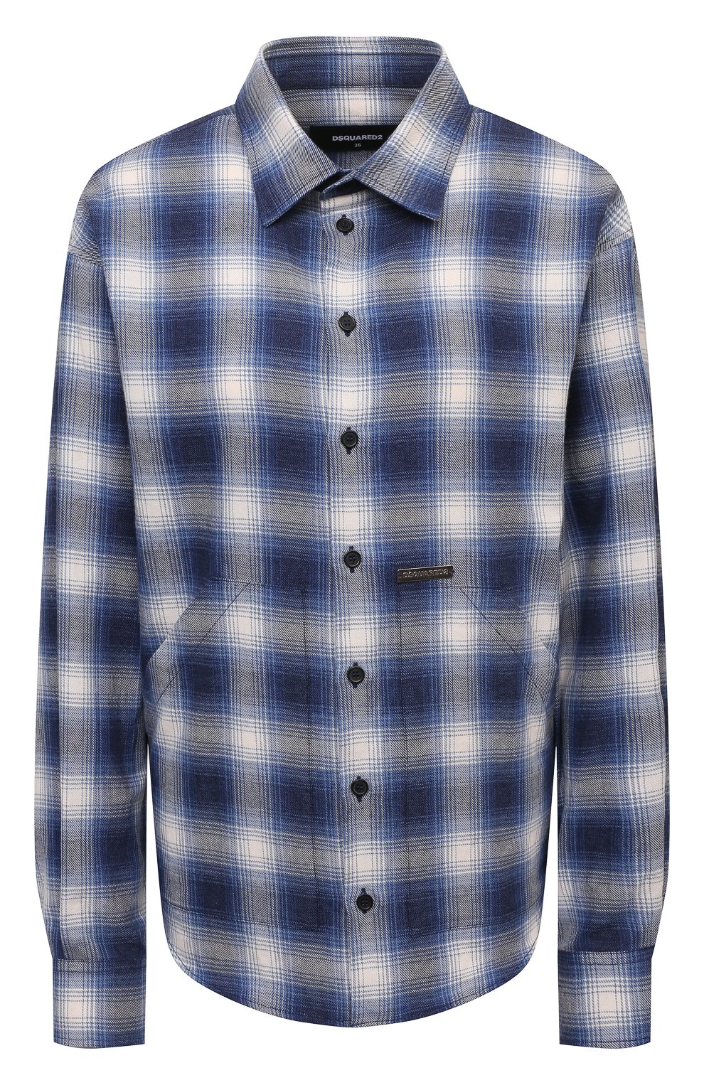 Хлопковая рубашка DSQUARED2, арт. S72DL0689/S54098, фото 1