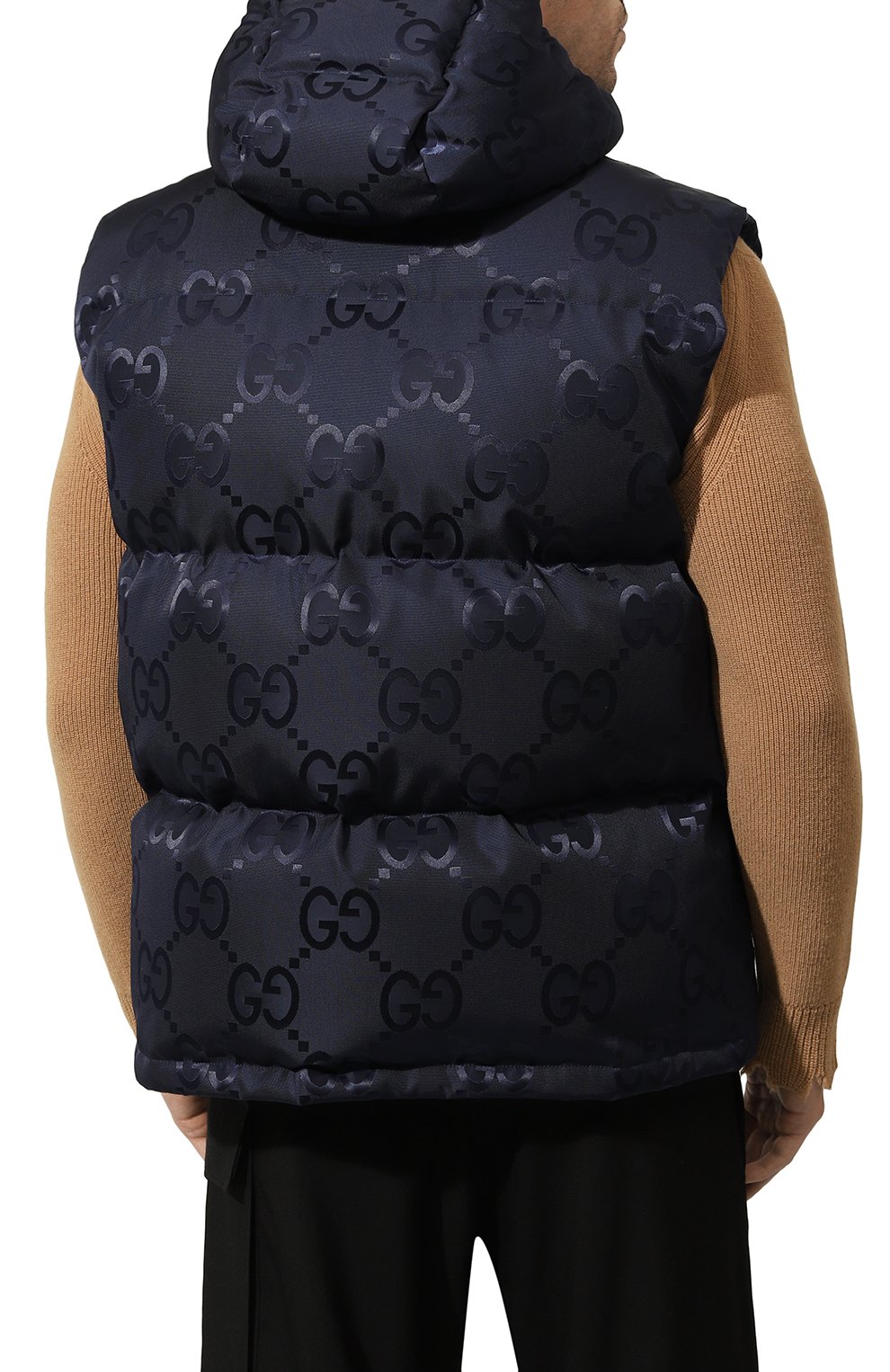 Пуховый жилет jumbo gg GUCCI, арт. 698715/Z8A53, фото 4
