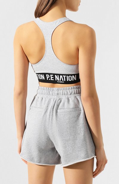 Топ P.E. NATION серого цвета по цене 9330 руб., арт. 19PE4C132-3, фото 4 Топ P.E. NATION, арт. 19PE4C132-3, фото 4