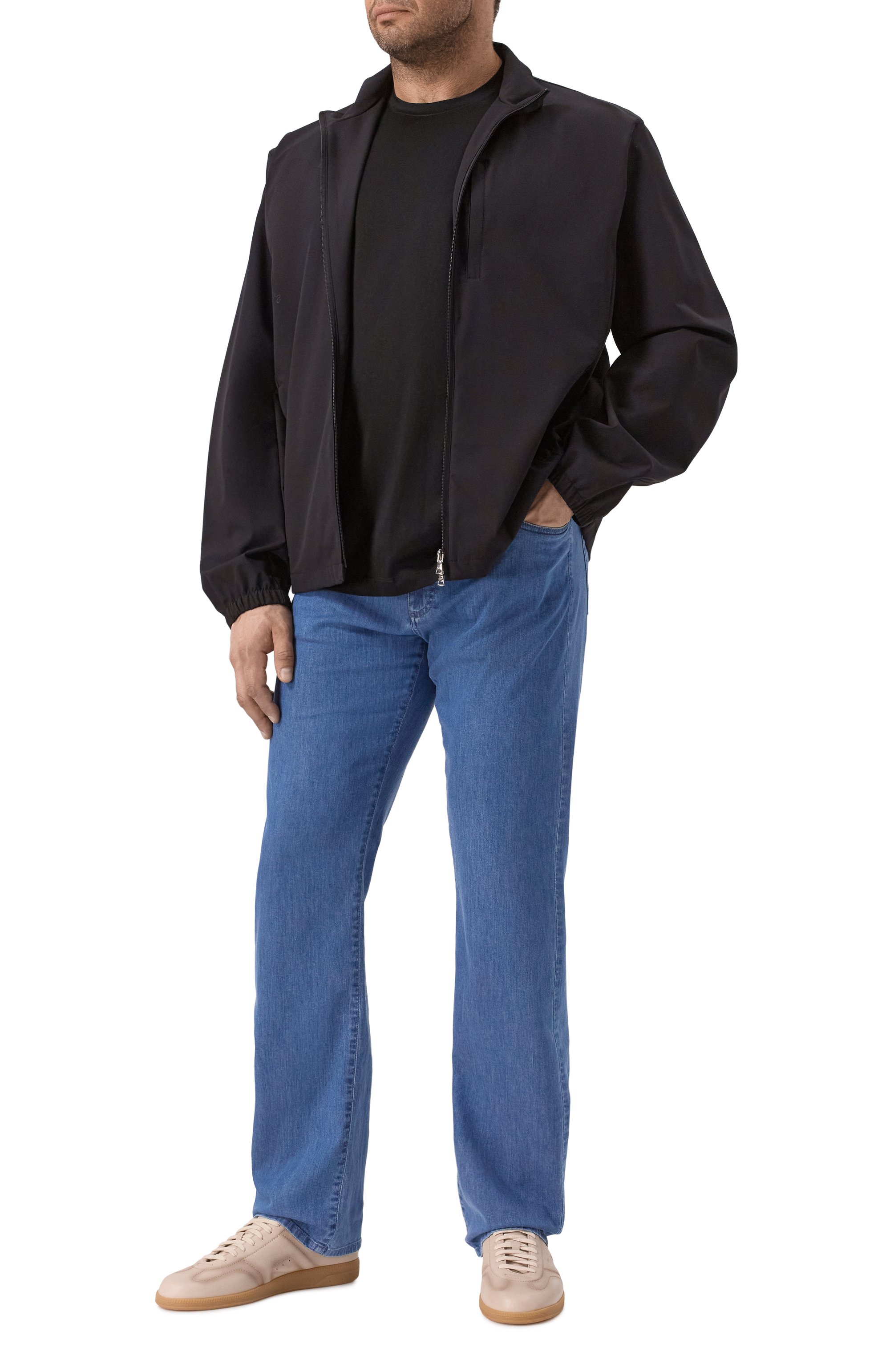 Хлопковая футболка PAUL&SHARK, арт. 25411015, фото 2