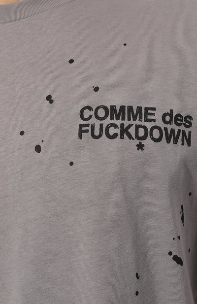 Хлопковая футболка COMME DES FUCKDOWN, арт. CDFU2599, фото 5