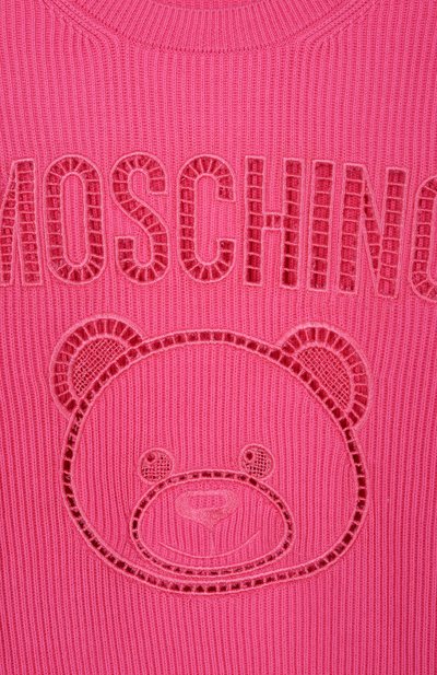 Хлопковый пуловер MOSCHINO, арт. HUW019/LHE60/10-14, фото 3