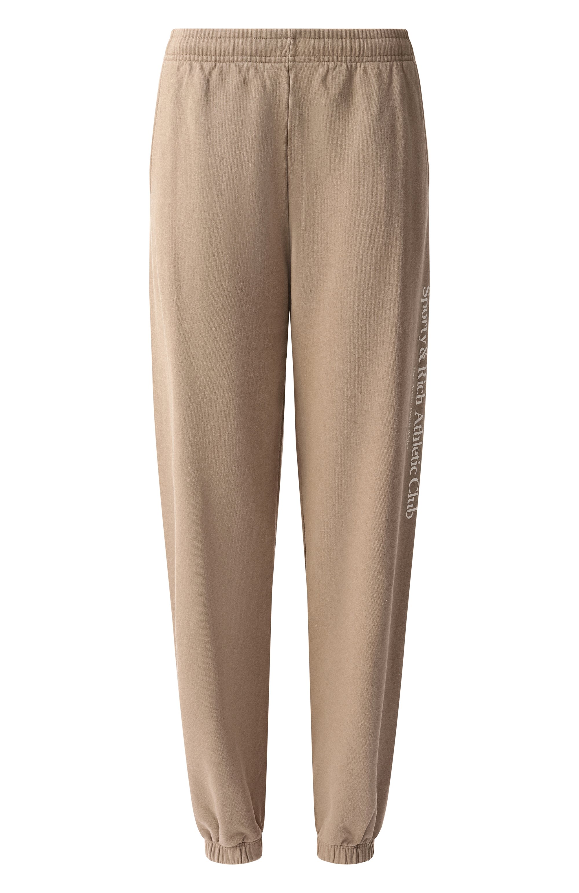 Хлопковые джоггеры SPORTY AND RICH, арт. PA036516011GY15, фото 1