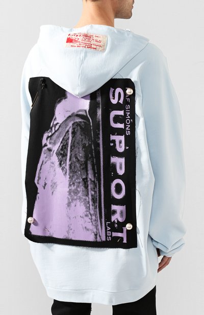 Хлопковое худи RAF SIMONS, арт. 201-175-19003, фото 4