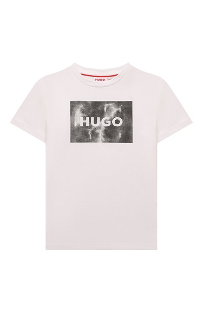Хлопковая футболка HUGO, арт. G00140