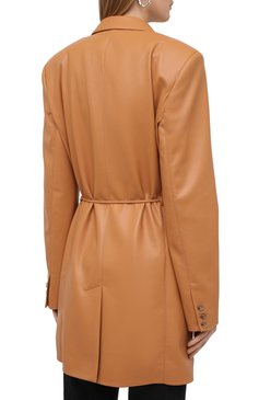 Жакет из экокожи NANUSHKA, арт. REMI_NUDE_VEGAN LEATHER, фото 4