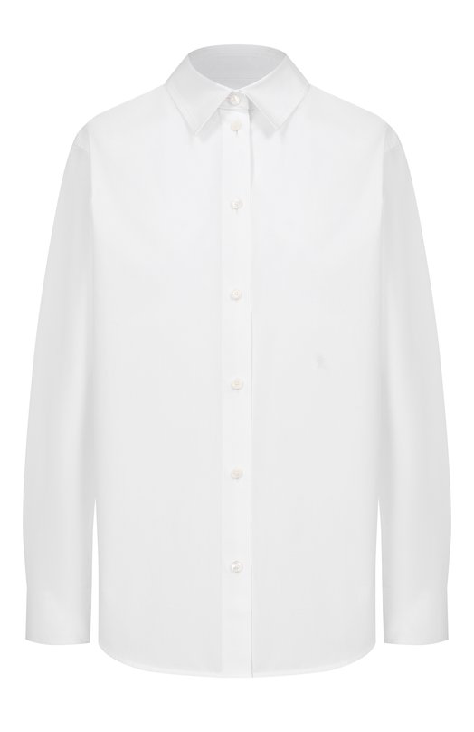 Хлопковая рубашка Burberry 8120787 Белый 8120787