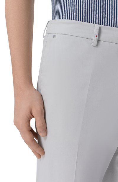 Брюки из хлопка и шелка KITON, арт. UFPPERK0607H, фото 5