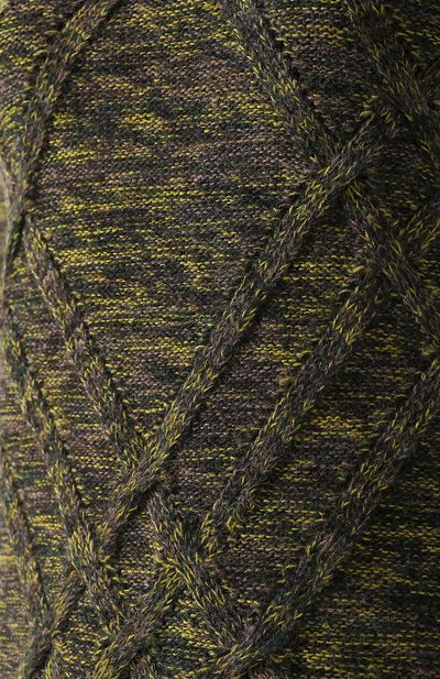 Шерстяной пуловер BOTTEGA VENETA зеленого цвета по цене 79250 руб., арт. 545961/VEYD0, фото 5 Шерстяной пуловер BOTTEGA VENETA, арт. 545961/VEYD0, фото 5