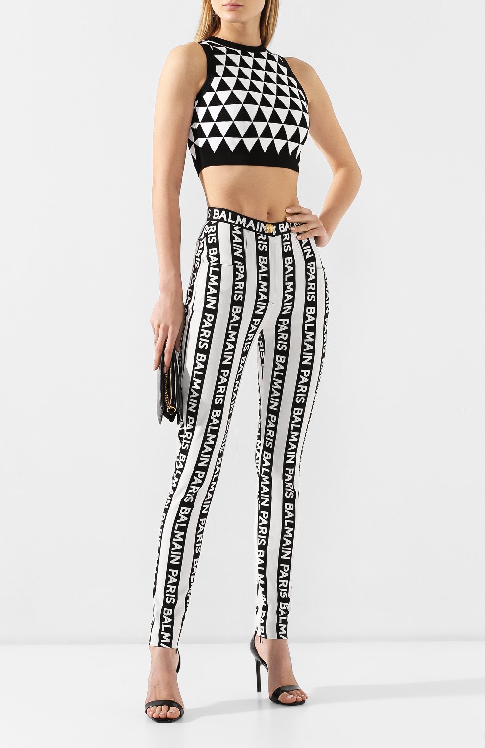 Топ из вискозы BALMAIN, арт. RF00056/K370, фото 2