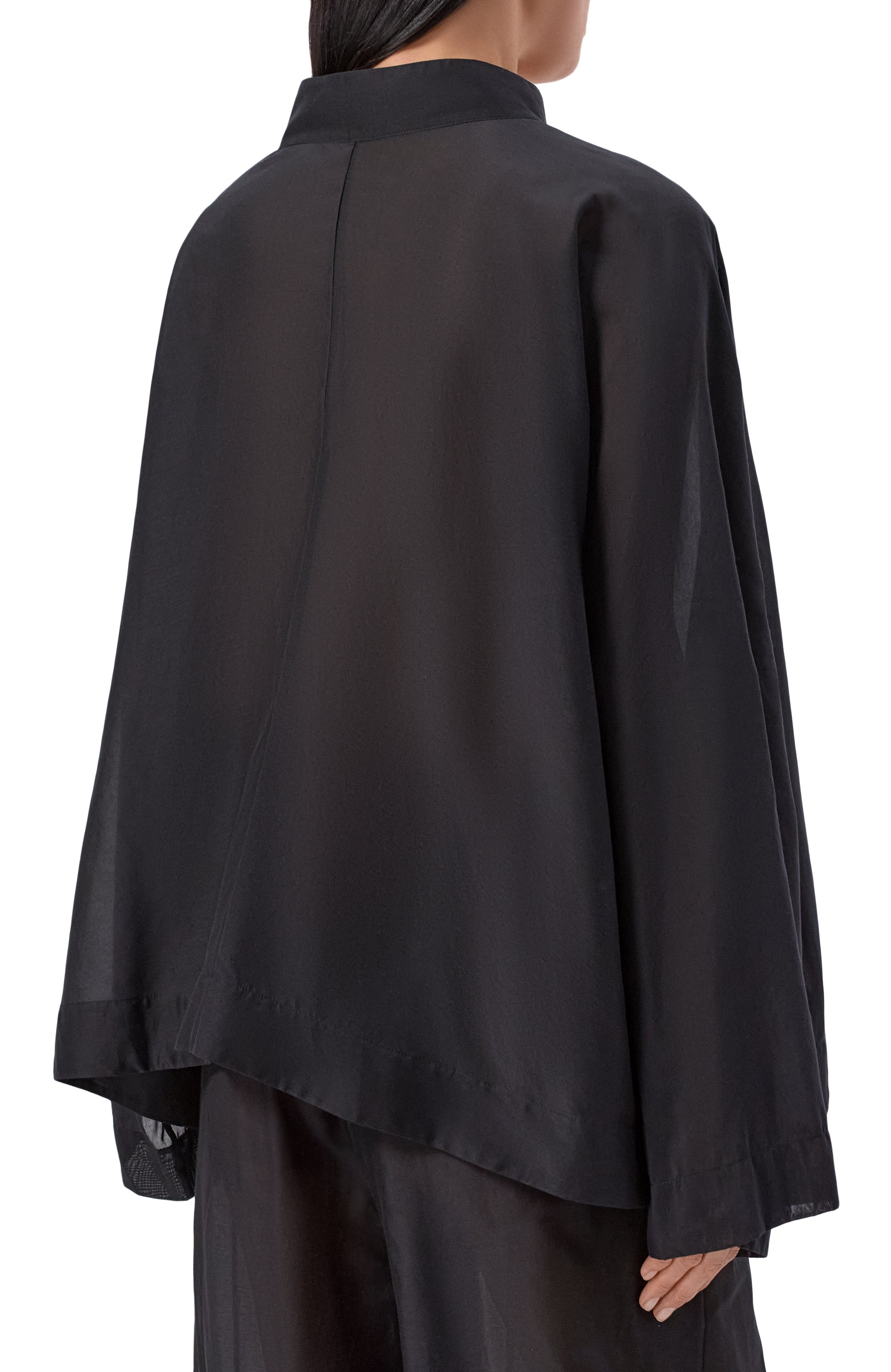 Блузка из хлопка и шелка 12 STOREEZ, арт. 137122, фото 4