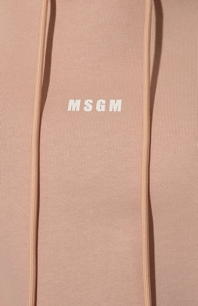 Хлопковое худи MSGM, арт. 3242MDM509 227299, фото 5
