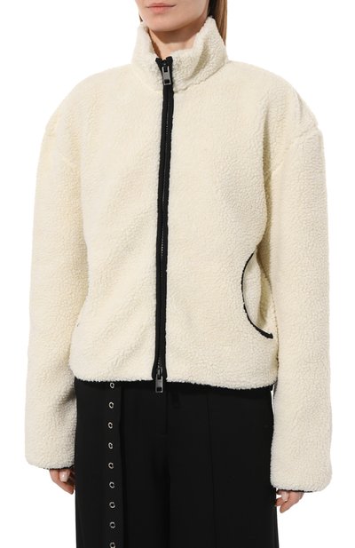 Куртка из экомеха DIESEL кремового цвета по цене 35400 руб., арт. A10525/0IJAW, фото 3 Куртка из экомеха DIESEL, арт. A10525/0IJAW, фото 3