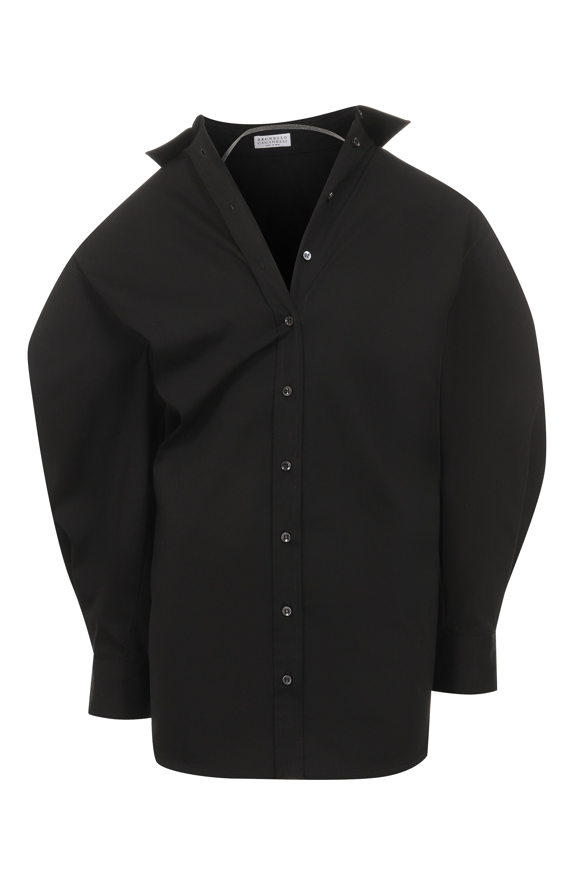 Хлопковая рубашка BRUNELLO CUCINELLI, ар�т. MP091ND806, фото 1