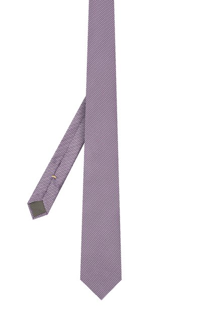 Шелковый галстук CANALI сиреневого цвета по цене 14650 руб., арт. 70/HJ03121, фото 2 Шелковый галстук CANALI, арт. 70/HJ03121, фото 2