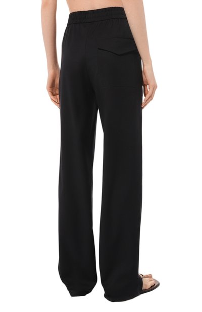 Шерстяные брюки NOBLE&BRULEE темно-синего цвета по цене 45000 руб., арт. NB22/INBIP602, фото 4 Шерстяные брюки NOBLE&BRULEE, арт. NB22/INBIP602, фото 4